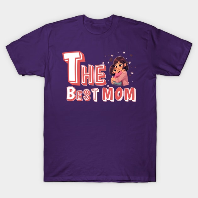 The best mom T-Shirt by TheGraphicAtelier